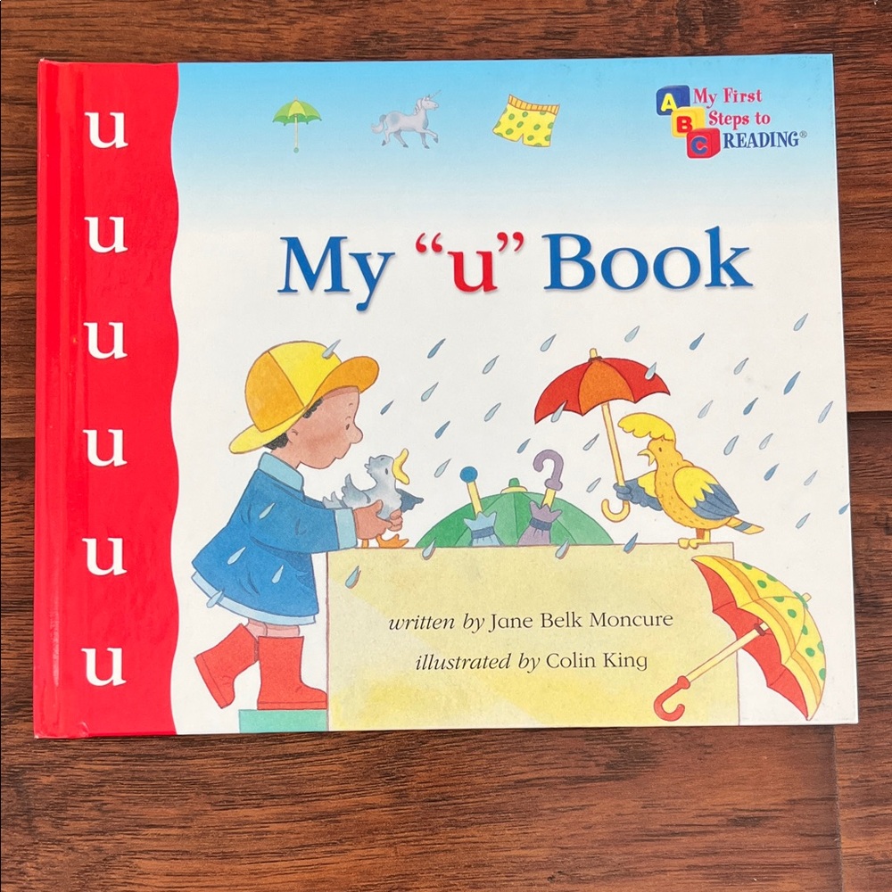 ⭐️⭐️PICK 5 / $20 My "u" Book - Children's Educational Book